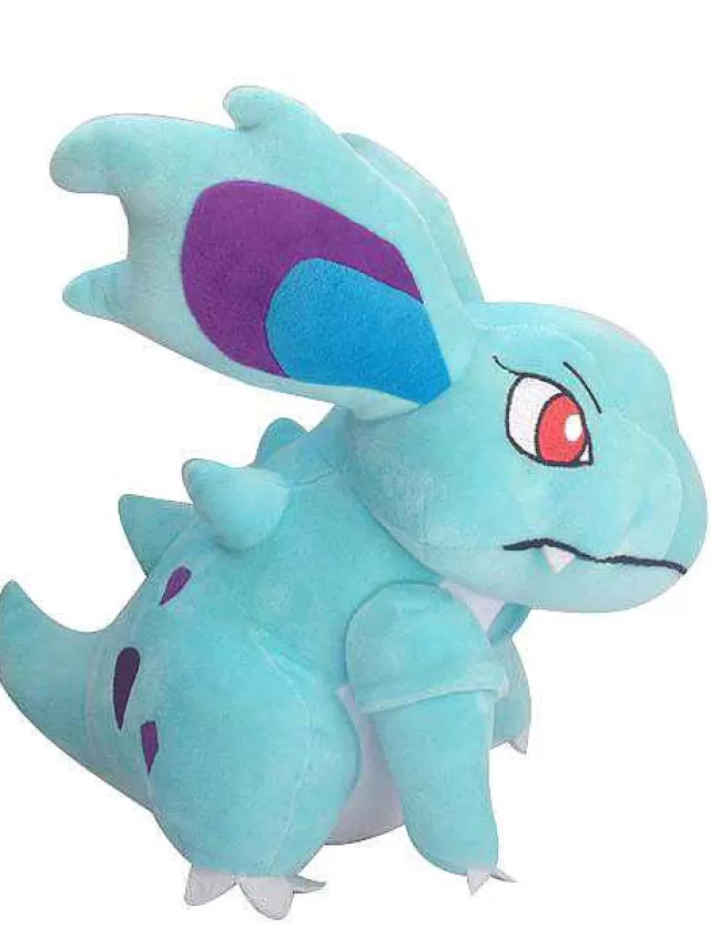 Pokemon Kuscheltiere-Pkm.store Nidorina Stofftier Pokemon (Ca. 30Cm) Blau Oder Pink