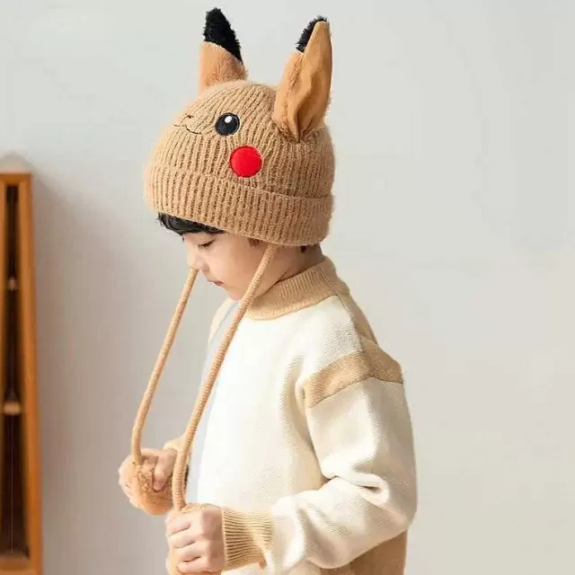 Pokemon Mützen & Caps-Pkm.store Niedliche Pokemon Winter Cosplay Mützen Fur Kinder