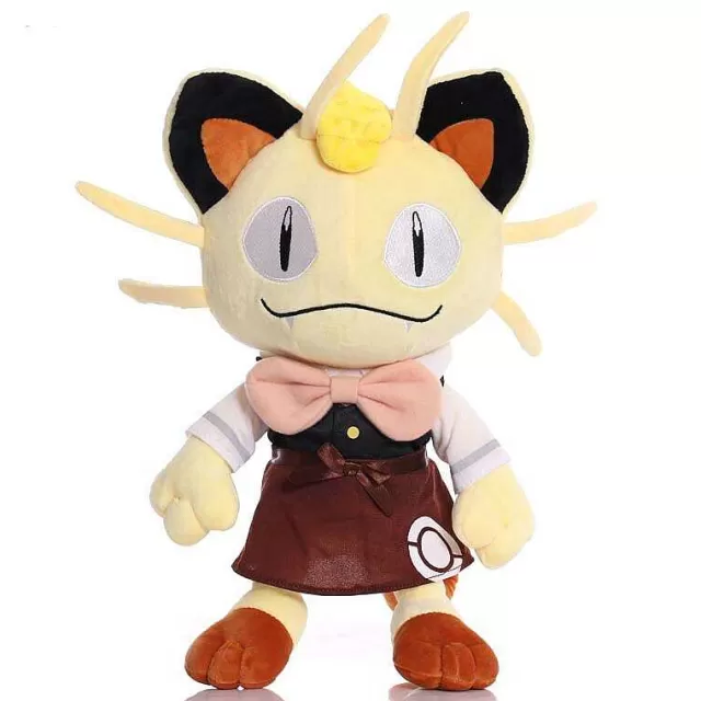 Pokemon Kuscheltiere-Pkm.store Niedliches Meowth Mauzi Plusch Pokemon (Ca. 33Cm)