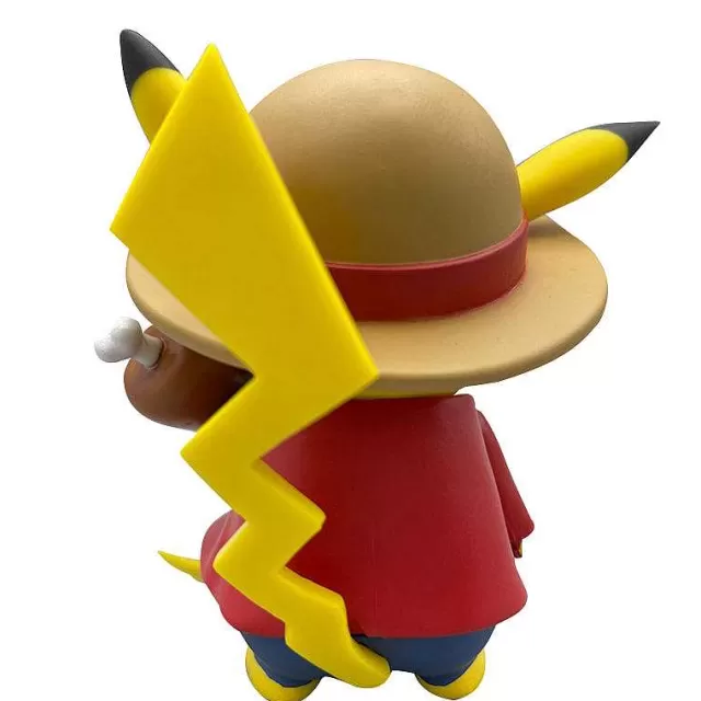 Pokemon Figuren-Pkm.store Pikachu Als Cosplay Figur - One Piece Luffy Majin Buu