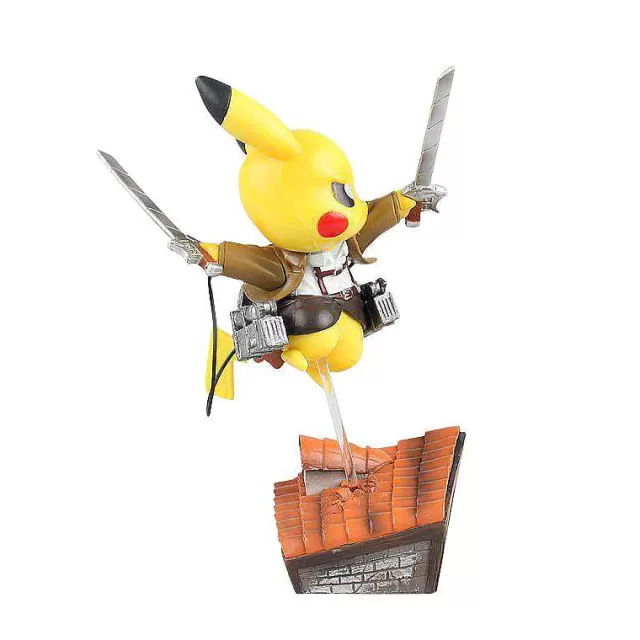 Pokemon Figuren-Pkm.store Pikachu Cosplay Attack On Titan Action Figur