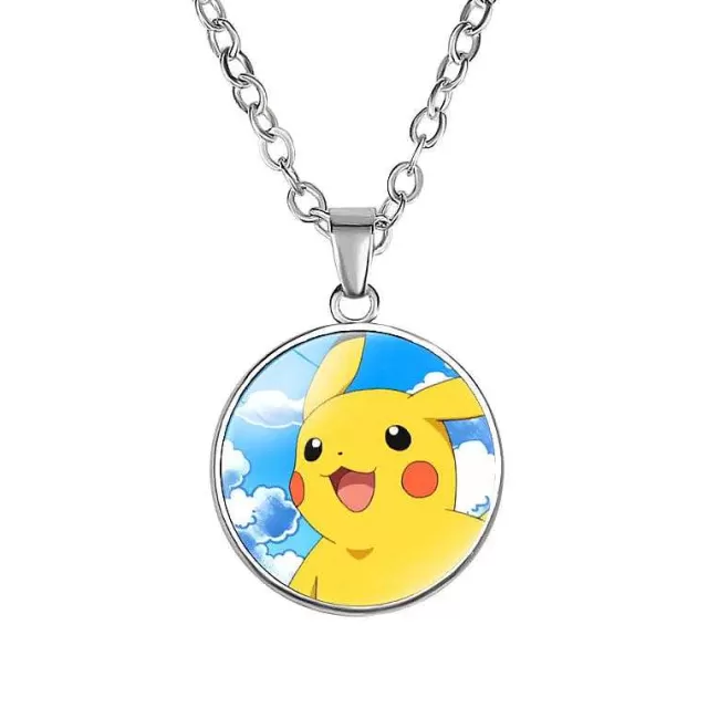 Sonstiges Merchandise-Pkm.store Pikachu Halskette Mit Anhanger - Viele Unterschiedliche Pokemon Motive