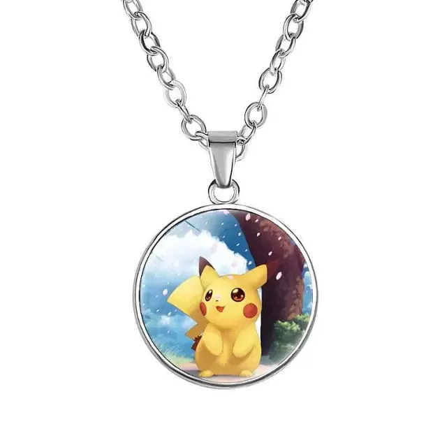 Sonstiges Merchandise-Pkm.store Pikachu Halskette Mit Anhanger - Viele Unterschiedliche Pokemon Motive