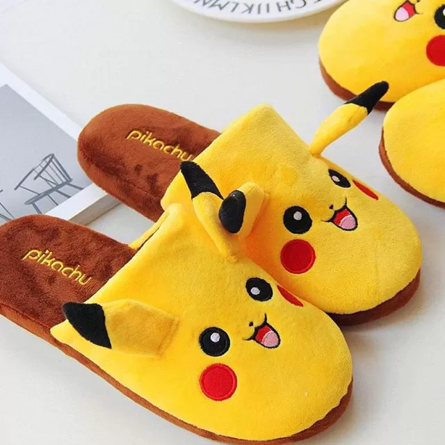 Sommer-Pkm.store Pikachu Hausschuhe Slipper Schuhe