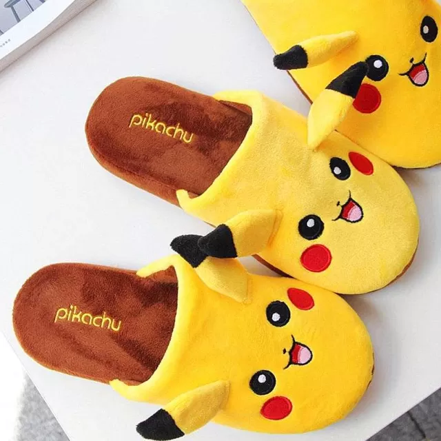 Sommer-Pkm.store Pikachu Hausschuhe Slipper Schuhe