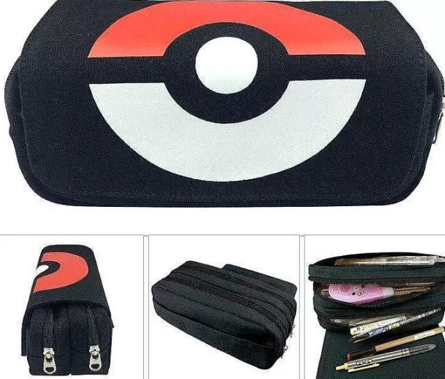 Sonstiges Merchandise-Pkm.store Pikachu Pokemon Canvas Federtasche