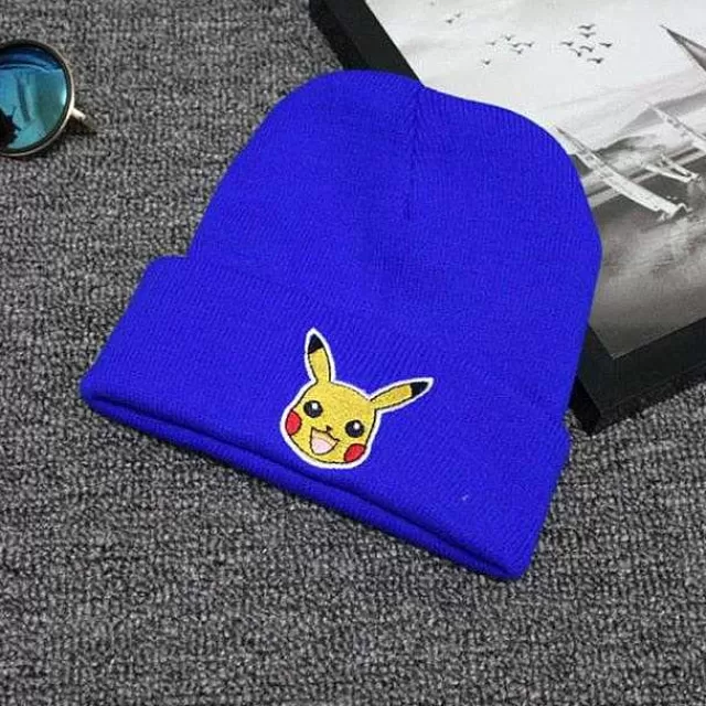 Herbst & Winter-Pkm.store Pikachu Pokemon Unisex Beanie Mutze Verschiedene Motive