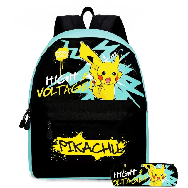 Rucksäcke & Taschen-Pkm.store Pikachu Rucksack Mit Federmappe Im Praktischen Set