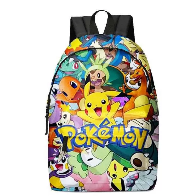 Rucksäcke & Taschen-Pkm.store Pikachu Rucksack Mit Federmappe Im Set Fur Schule Etc.