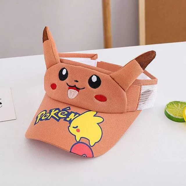 Pokemon Mützen & Caps-Pkm.store Pikachu Sonnenschutz Cap Fur Kinder Gelb 50-54Cm | Pink 50-54Cm | Orange 50-54Cm | Blau 50-54Cm