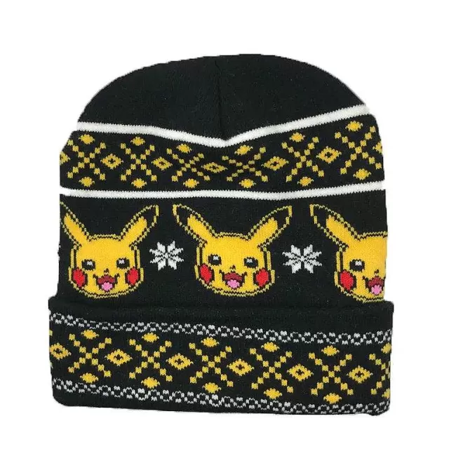 Pokemon Mützen & Caps-Pkm.store Pikachu Strick Winter Mutze