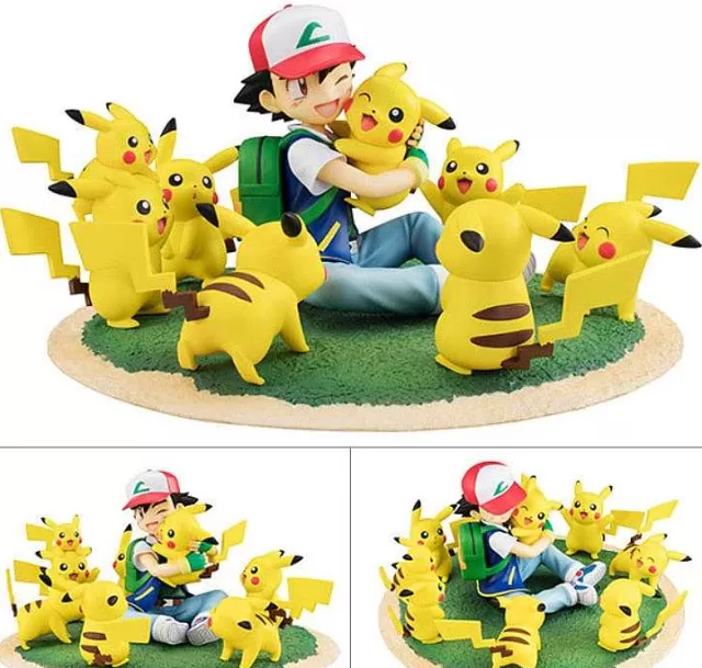 Pokemon Figuren-Pkm.store Pikachu Und Ash Ketchum Figuren Set (Ca. 6-8Cm)