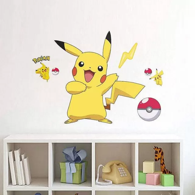 Sonstiges Merchandise-Pkm.store Pikachu Wand Sticker Aufkleber