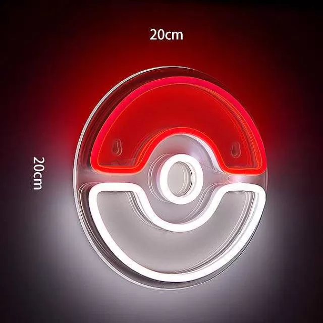 Sonstiges Merchandise-Pkm.store Pokeball Led Neonlicht Lampe