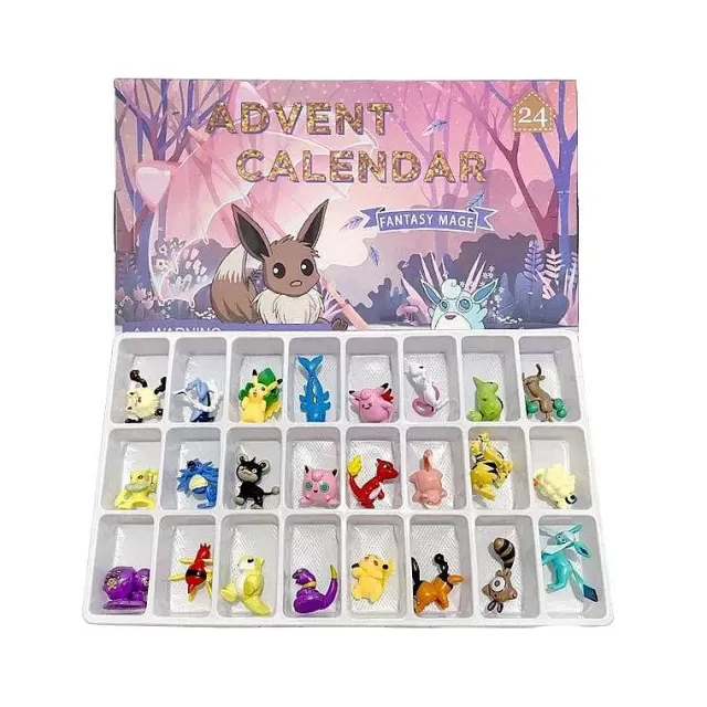 Herbst & Winter-Pkm.store Pokemon Adventskalender Mit Evoli Motiv