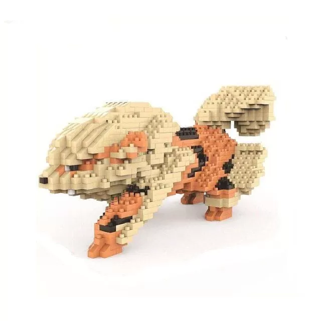 Pokemon Bausteine-Pkm.store Pokemon Arcanine Baustein Set