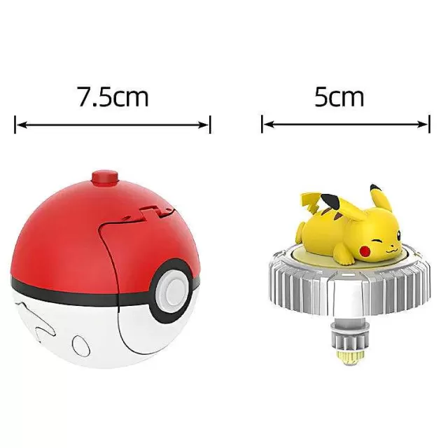 Pokeball & Pokebälle-Pkm.store Pokemon Ball Spinning Spielzeug Pokeball Mit Figur