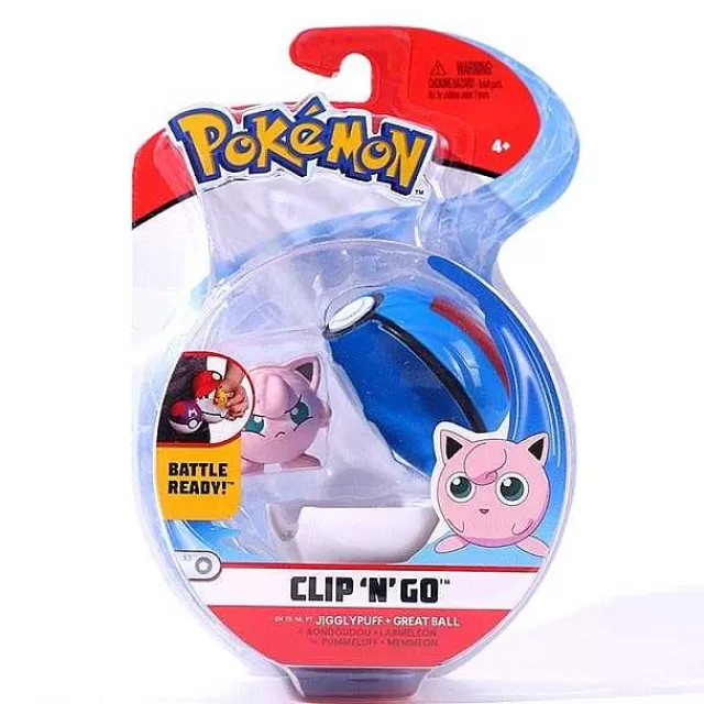 Pokeball & Pokebälle-Pkm.store Pokemon Figur Mit Pokeball Clip N Go Spielzeug