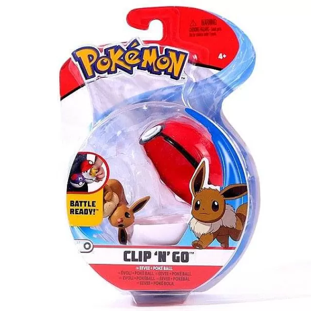 Pokeball & Pokebälle-Pkm.store Pokemon Figur Mit Pokeball Clip N Go Spielzeug