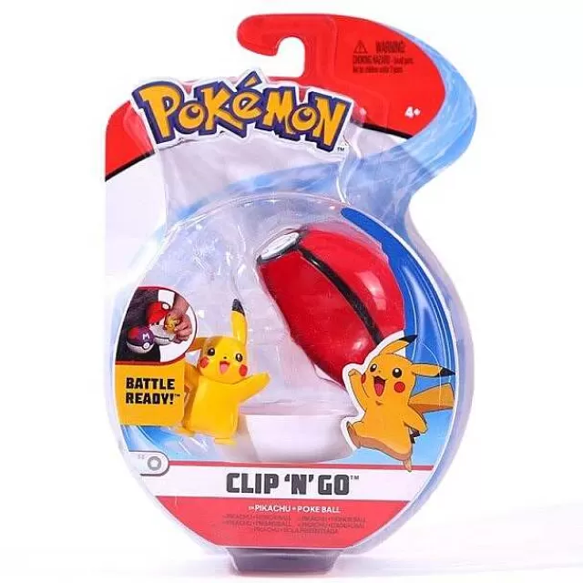 Pokemon Spielzeug-Pkm.store Pokemon Figur Mit Pokeball Clip N Go Spielzeug