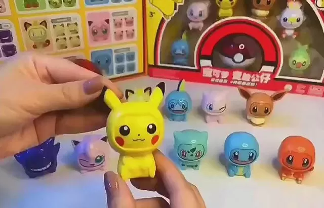 Pokemon Figuren-Pkm.store Pokemon Figuren Mit Wechselnden Gesicht Spielzeug