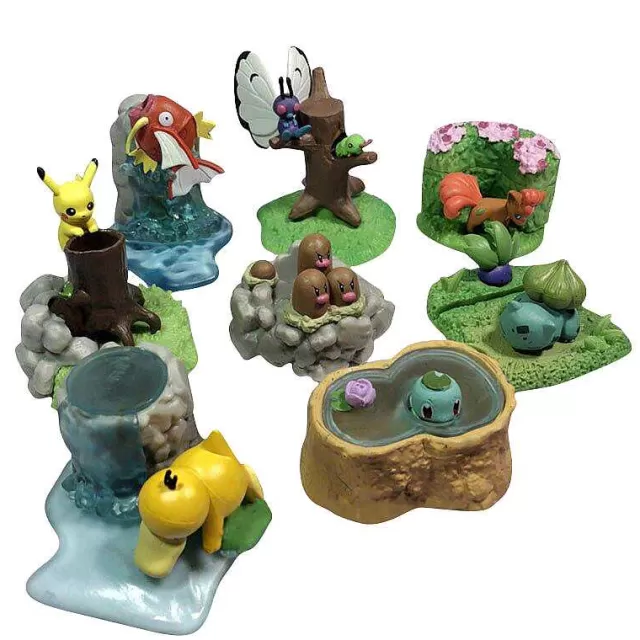 Pokemon Figuren-Pkm.store Pokemon Figuren Set Bulbasaur Psyduck