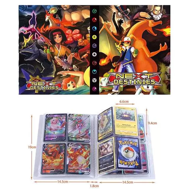 Pokemon Sammelalbum-Pkm.store Pokemon Glurak Charizard U. A. Sammel Karten Album Fur 240 Karten