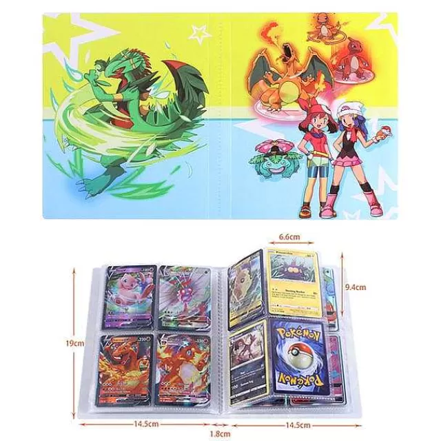 Sonstiges Merchandise-Pkm.store Pokemon Glurak Charizard U. A. Sammel Karten Album Fur 240 Karten