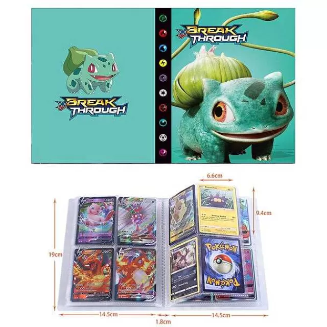 Pokemon Sammelalbum-Pkm.store Pokemon Glurak Charizard U. A. Sammel Karten Album Fur 240 Karten