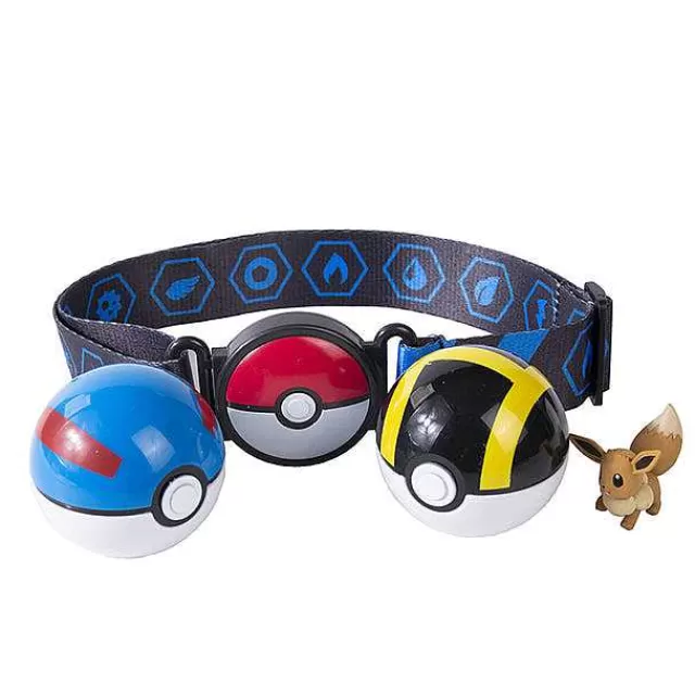 Pokemon Spielzeug-Pkm.store Pokemon Gurtelclip 'N' Carry Pokeball Evoli Eevee