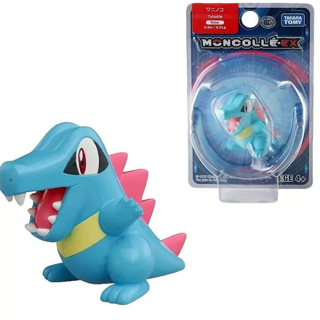 Pokemon Figuren-Pkm.store Pokemon Karnimani Totodile Figur (Ca. 4Cm)