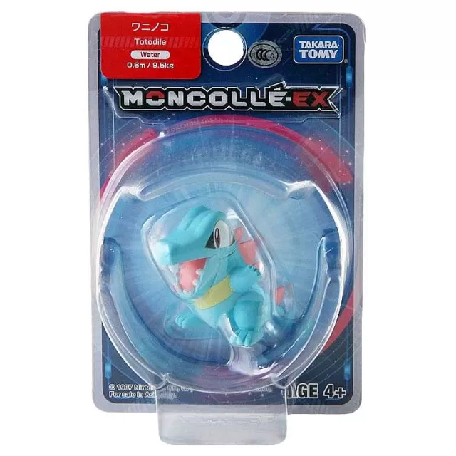 Pokemon Figuren-Pkm.store Pokemon Karnimani Totodile Figur (Ca. 4Cm)