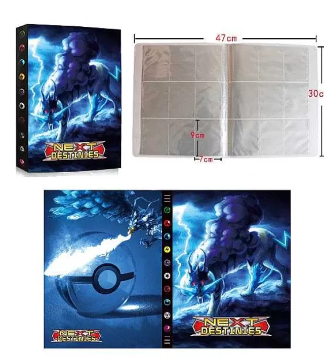 Pokemon Sammelalbum-Pkm.store Pokemon Karten Sammelalbum Fur 432 Karten Im A4 Format - Viele Pokemon Motive