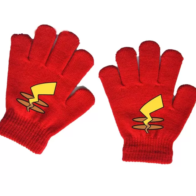 Herbst & Winter-Pkm.store Pokemon Kinder Handschuhe (Ca. 4 Bis 11 Jahre)