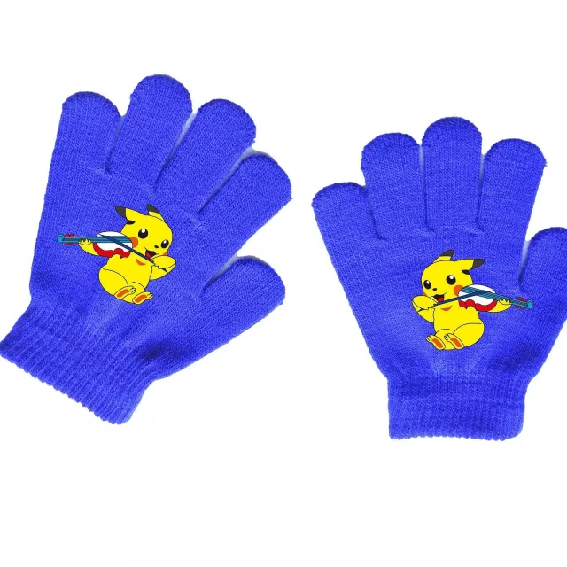 Herbst & Winter-Pkm.store Pokemon Kinder Handschuhe (Ca. 4 Bis 11 Jahre)