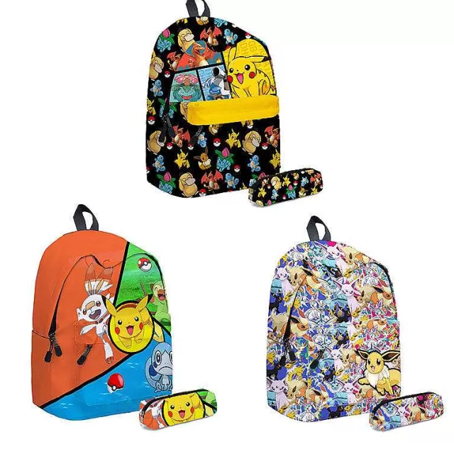 Rucksäcke & Taschen-Pkm.store Pokemon Kinder Schulrucksack Und Stiftetui