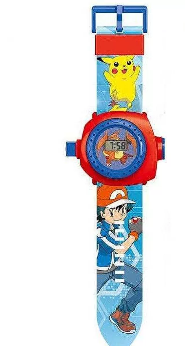 Sonstiges Merchandise-Pkm.store Pokemon Kinder Uhr Mit Projektor