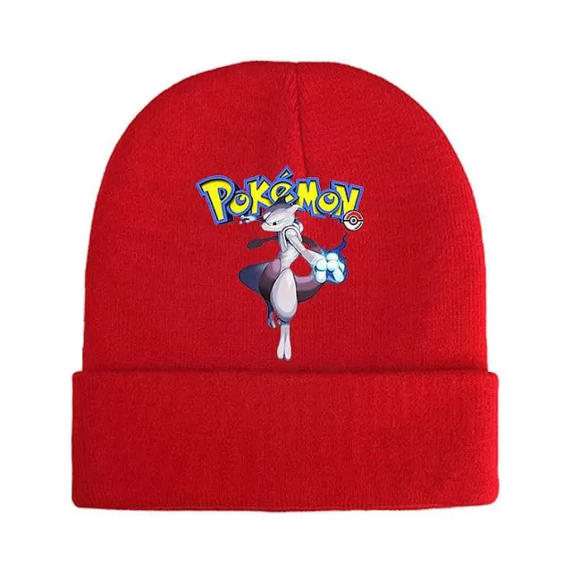 Pokemon Mützen & Caps-Pkm.store Pokemon Mützen Im Roten Winter Look - Viele Motive