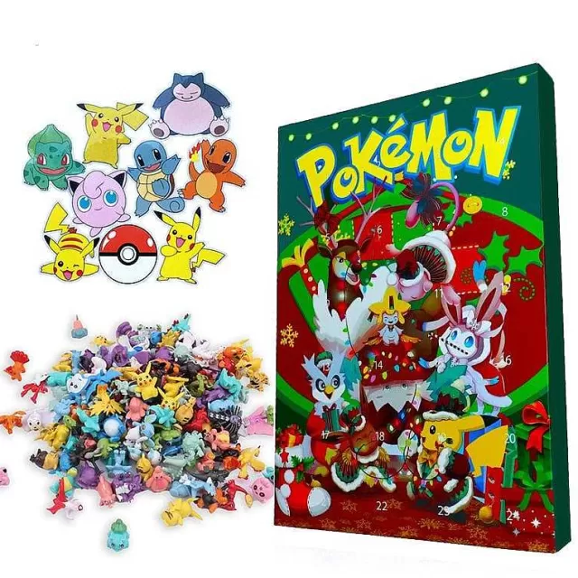 Sonstiges Merchandise-Pkm.store Pokemon Pikachu Adventskalender (Verschiedene Motive)