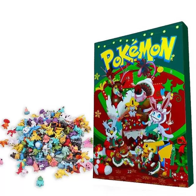 Herbst & Winter-Pkm.store Pokemon Pikachu Adventskalender (Verschiedene Motive)