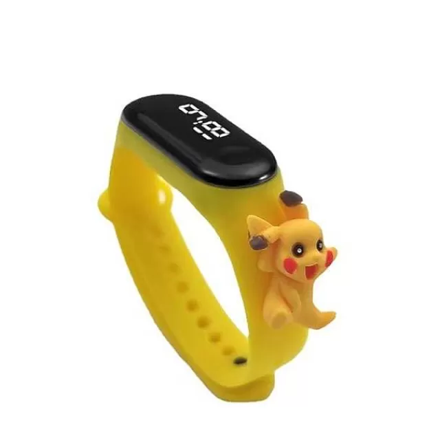 Uhren Und Wecker-Pkm.store Pokemon Pikachu Armband Mit Digital Uhr Fur Kinder