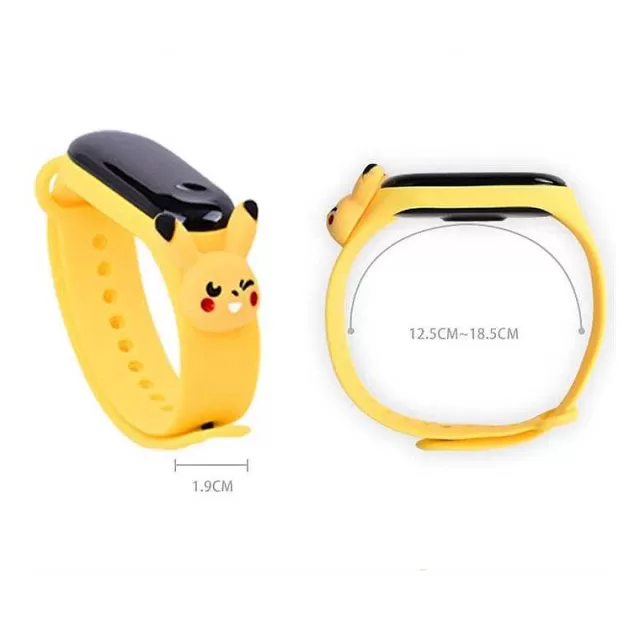 Sonstiges Merchandise-Pkm.store Pokemon Pikachu Armband Mit Digital Uhr Fur Kinder