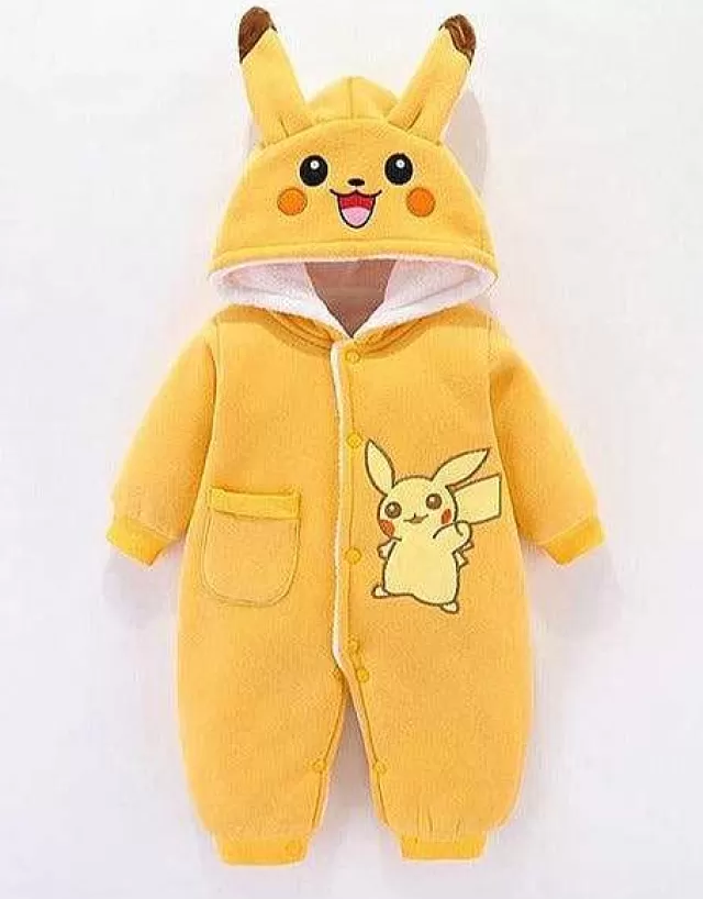 Herbst & Winter-Pkm.store Pokemon Pikachu Baby Strampler