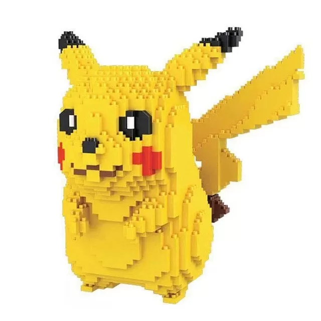 Pokemon Bausteine-Pkm.store Pokemon Pikachu Baustein Magic Blocks, 1650 Teile