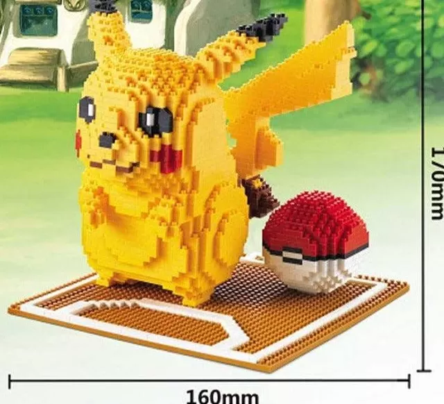 Pokemon Figuren-Pkm.store Pokemon Pikachu Baustein Set