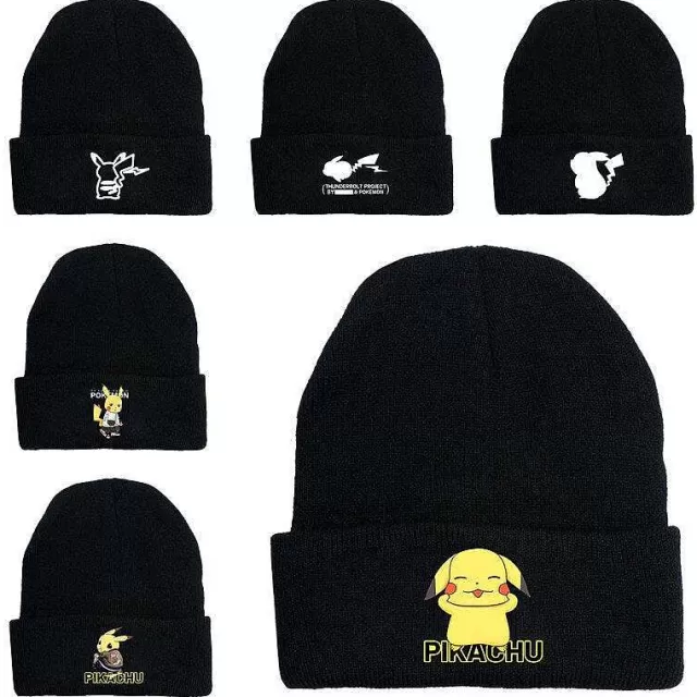 Pokemon Mützen & Caps-Pkm.store Pokemon Pikachu Beanie Mutze - Viele Motive