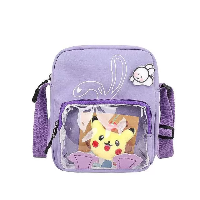 Rucksäcke & Taschen-Pkm.store Pokemon Pikachu Messenger Bag Mit Transparenter Front