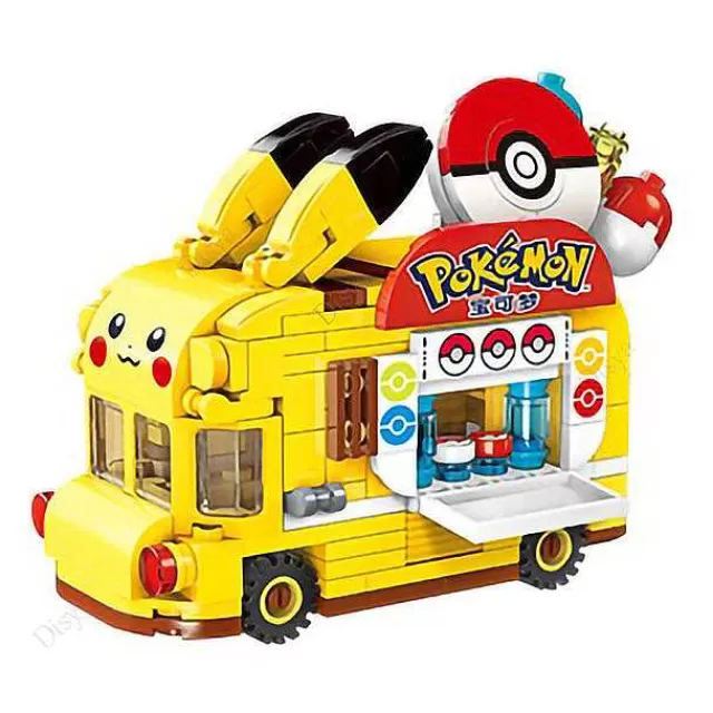 Pokemon Spielzeug-Pkm.store Pokemon Pikachu Mini Autos In 2 Versionen Zum Selbstbauen