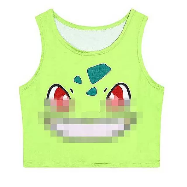 Sommer-Pkm.store Pokemon Pikachu, Pummeluff, Bisasam U. A. Top, Tops, Shirt