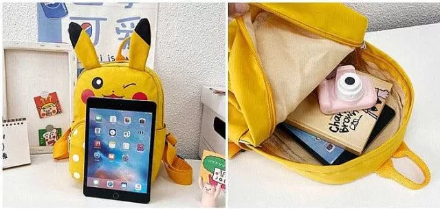 Rucksäcke & Taschen-Pkm.store Pokemon Pikachu Rucksack Mit Lustigen Punkten